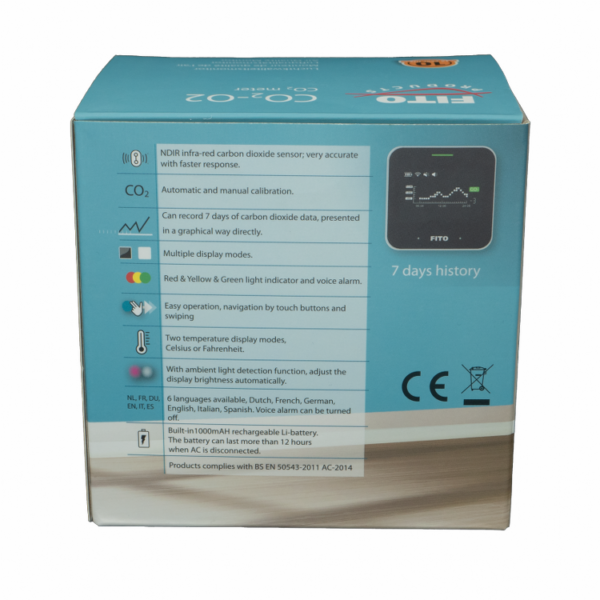 CO2-O2 Luchtkwaliteitsmeter - Afbeelding 7