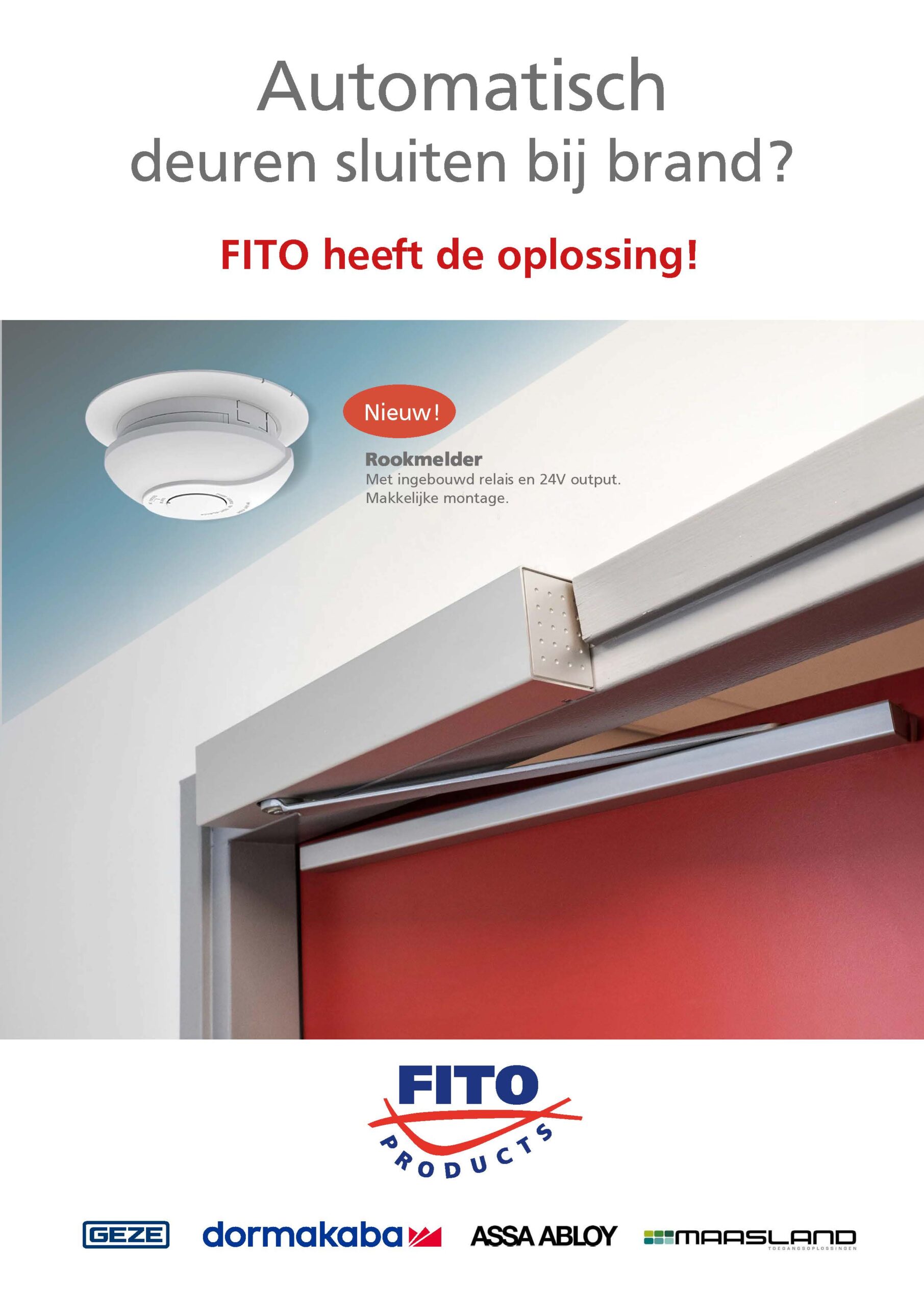 Flyer deurdrangers FIT-TB24V